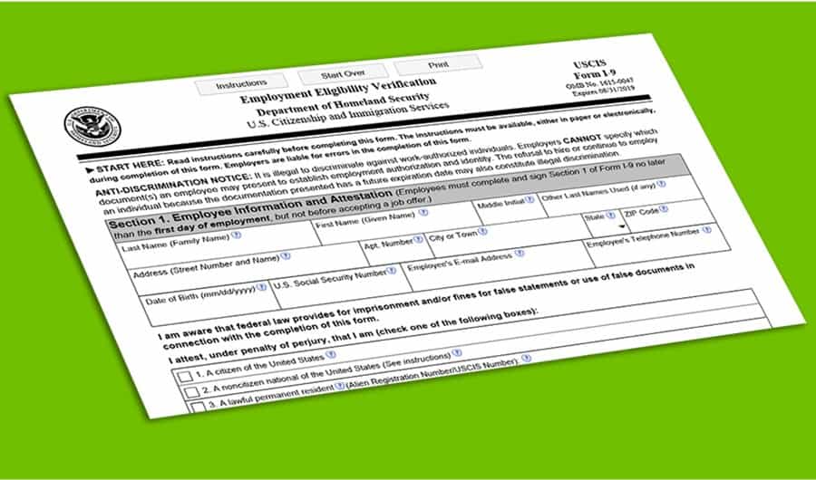 Form I 9 Printable 2023