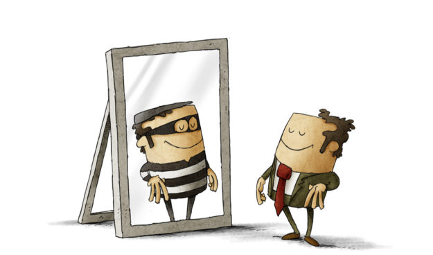 blog-7-2-18#2W disguised criminal looking in mirror